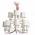 Подвесная люстра Arte Lamp Sergio A3325LM-8-4WH