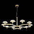 Подвесная люстра Crystal Lux Rebeca SP10 Gold