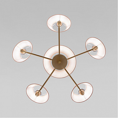 Подвесная люстра Milos 60153/8 латунь