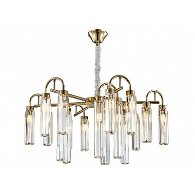 Подвесная люстра 4520 4526+3/C new gold