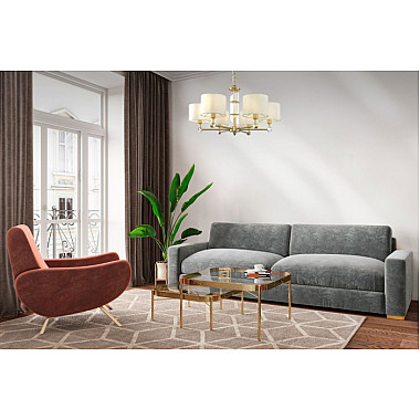 Подвесная люстра Alloro MOD088PL-06BS