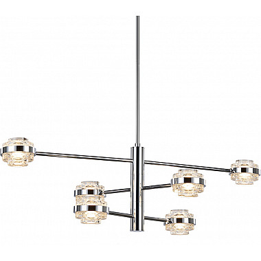 Подвесная люстра Indiana MX22030002-6A chrome/clear