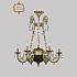 Подвесная люстра 31.44 31.44.6.KR175SP.250IT.G.Sp.Amber.Blue.1A