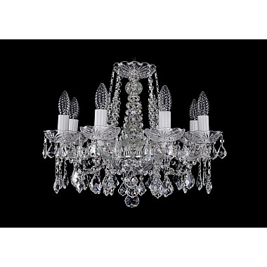 Подвесная люстра 1413 1413/8/165 Ni Leafs