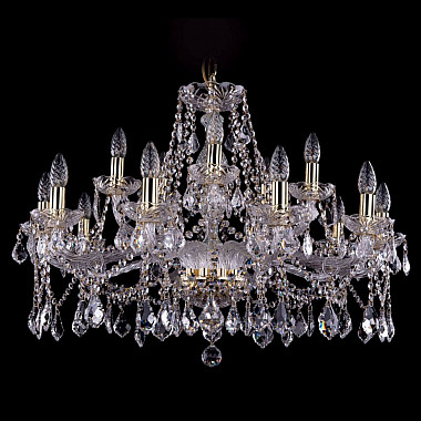 Подвесная люстра 1413 1413/10+5/300 G Leafs