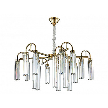 Подвесная люстра 4520 4526+3/C new gold