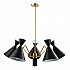 Подвесная люстра Crystal Lux Joven SP5 Gold/Black