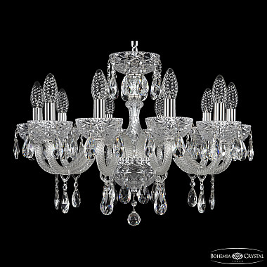 Подвесная люстра 5417 5417/10/195 Ni Clear/M-1F