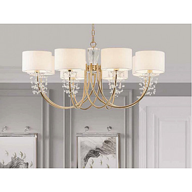 Подвесная люстра 4360 4368/C new gold