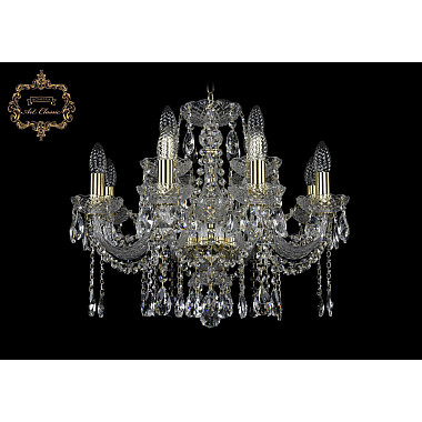 Подвесная люстра 11.12 11.12.8+4.195.Gd.Sp