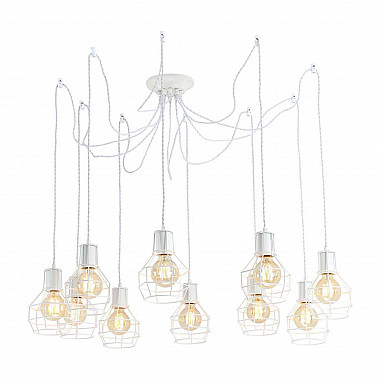 Подвесная люстра Arte Lamp A9182SP-10WH