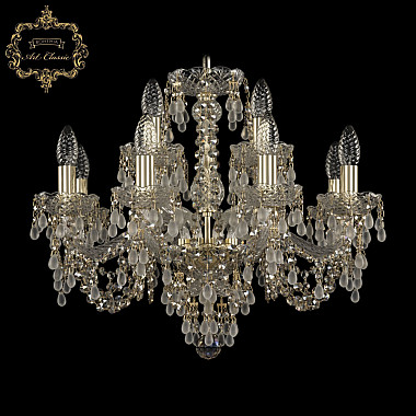 Подвесная люстра 11.24 11.24.8+4.200.Gd.V0300.R801