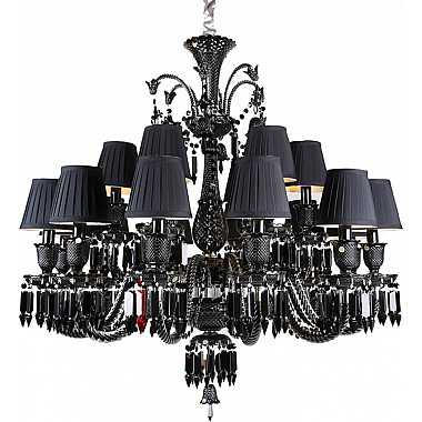 Подвесная люстра Baccarat style ZZ86303BK-12+6