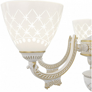 Подвесная люстра AM343837 343837/6 WT+G