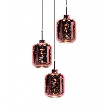 Подвесная люстра Lumina Deco Alacosmo LDP 6811-3 R.GD