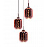 Подвесная люстра Lumina Deco Alacosmo LDP 6811-3 R.GD