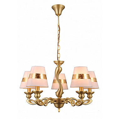 Подвесная люстра 75004/5C GOLD