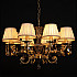 Подвесная люстра Sylvia L.8110-8BR CRISTAL-SHADE