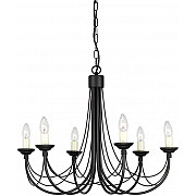 Подвесная люстра Carisbrooke CB6-BLACK