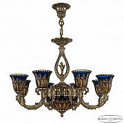 Подвесная люстра 1400 71409P/8/210 GB P2 U Amber-Blue/H-1I FA10S