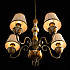 Подвесная люстра Arte Lamp Benessere A9570LM-5WG