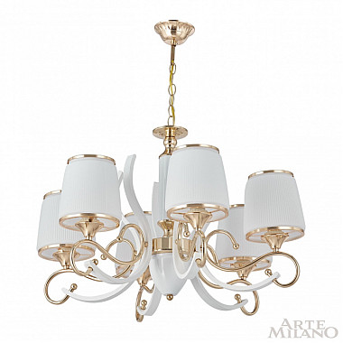 Подвесная люстра Florentia-3857 303857/6 Wh/Gd