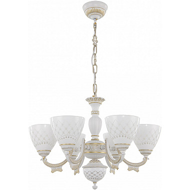 Подвесная люстра AM343837 343837/6 WT+G