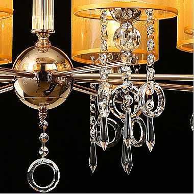 Подвесная люстра IL6219-8P-27 GD