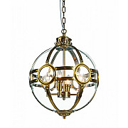 Подвесная люстра Hagerty KG0516P-4 antique brass