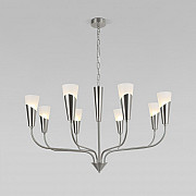 Подвесная люстра Rhyton 60167/8 никель Smart