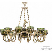 Подвесная люстра Verona 72003P/12/300 GW P1 U Amber-Green/H-1I FH1B