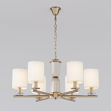 Подвесная люстра Caprera 60146/6 латунь