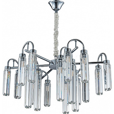 Подвесная люстра 4520 4526+3/C chrome new