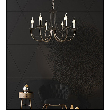 Подвесная люстра Kali WD3540/6H-CF-FGD-CL