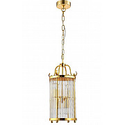 Подвесная люстра Crystal Lux Tadeo SP4 D200 Gold/Transparente