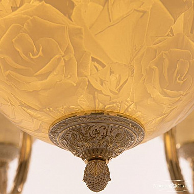 Подвесная люстра 7120 71203P/8/210 GW P1 U Rose