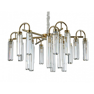 Подвесная люстра 4520 4526+3/C new gold