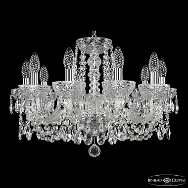 Подвесная люстра 5402 5402/10/195 Ni Clear/M-1F