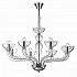 Подвесная люстра Ideal Lux Casanova SP8 Trasparente 044255