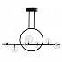 Подвесная светодиодная люстра Arte Lamp Saturn A7791SP-59BK