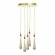 Подвесная светодиодная люстра Kink Light Асмер 07860-5A,33