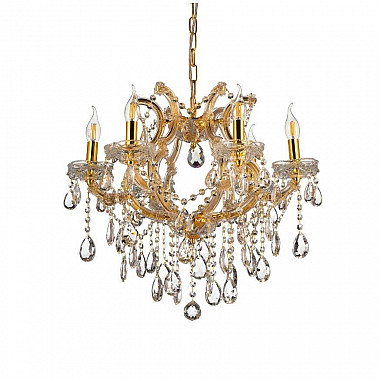 Подвесная люстра Lumina Deco Eliza LDP 7029-6 GD