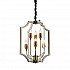 Подвесная люстра Lumina Deco Modesco LDP 8014-3+3 BK+AK