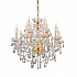 Подвесная люстра Lumina Deco Eliza LDP 7026-8+4 SL+GD