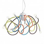 Подвесная люстра Ideal Lux Multiflex SP8 Color 141909