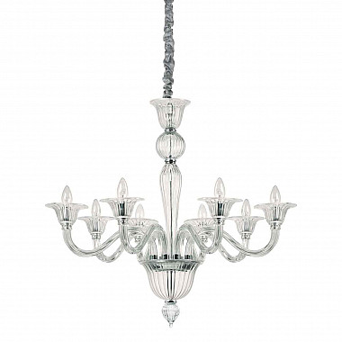 Подвесная люстра Ideal Lux Brigitta SP8 Trasparente 199382
