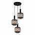 Подвесная люстра Lumina Deco Gato LDP 1217-3 GY+BK