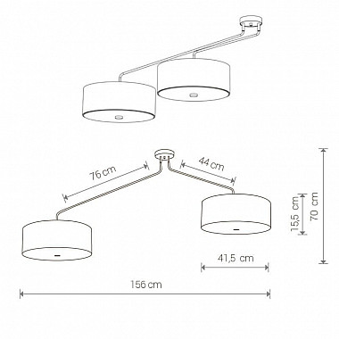 Подвесная люстра Nowodvorski Hawk 8843