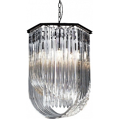 Подвесная люстра Murano Glass KR0116P-6 black