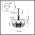 Подвесная люстра Nicole 4886/7